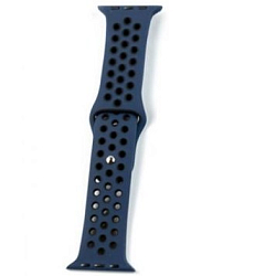 Силиконовый ремешок XO BT08A 38/40/41mm Blue+Black