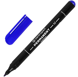 Маркер перманентный 1мм синий  Centropen арт.2846/1с