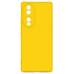 Силиконовый чехол DF для Honor 70 DF hwCase-115 (yellow)