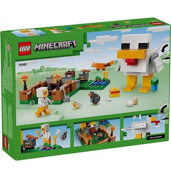 Конструктор LEGO Minecraft 21585 Куриная ферма