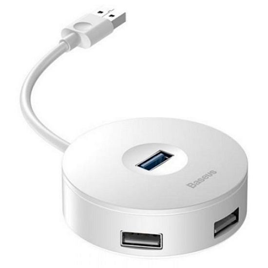 USB-Хаб BASEUS CAHUB-F02 4-USB белый