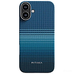 Задняя накладка PITAKA Moonrise Tactile Woven case Sunset для iPhone 16