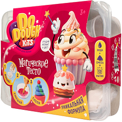 Сухое тесто для лепки, с маркировкой «DO DOUGH kits» набор "Пирожное" 