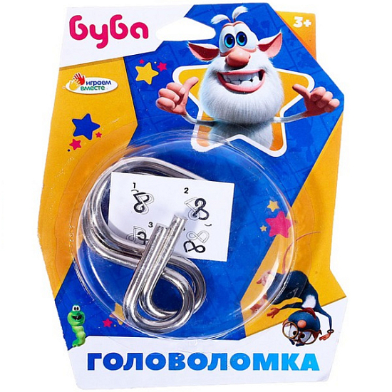 Головоломка металлическая «Буба» 9333202