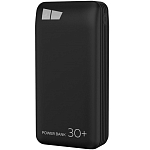 Внешний АКБ MORE CHOICE PB52-30 (30000mAh) (2USB) (2.1A), Black