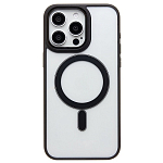 Задняя накладка SM004 SafeMag для iPhone 15 Pro Max (black)
