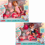 Набор с куклой "Кукла Лора на прогулке" 58002