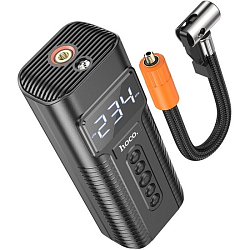Насос автомобильный HOCO Roys smart PH55, чёрный