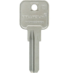 Заготовка ключа Palladium-1 2J70 2паза (27*8,9*2,5)  Китай