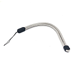 Шнурок на руку текстильный (white)