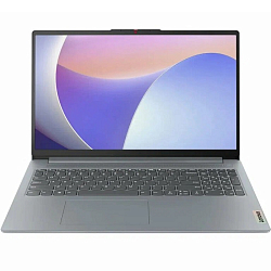 Ноутбук 15.6" Lenovo IdeaPad Slim 3 (Intel Core i3-N305/ 8 GB/ SSD 256 GB/ DOS) (82XB0015RK), Arctic Grey