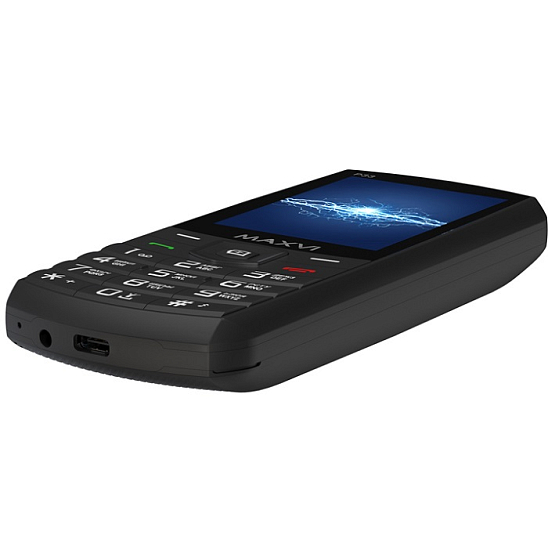 Телефон Maxvi P33 black