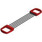 Эспандер для мышц груди LECO-IT 20кг на рост от 180см (170610)