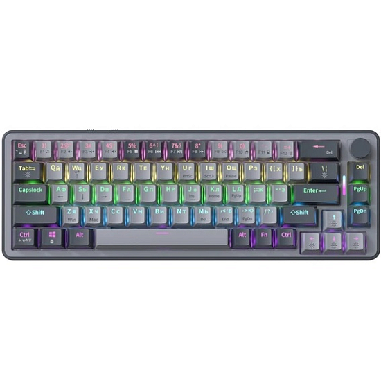 Клавиатура VOROTEX K680 PRO, Panda Switch Графит