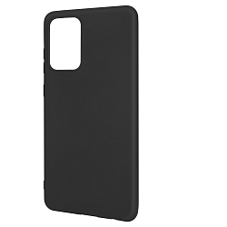 Задняя накладка QUMANN для Samsung Galaxy A72, чёрная, 10235