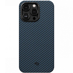 Задняя накладка PITAKA для iPhone 14 Pro Max синий