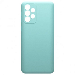 Задняя накладка ZIBELINO Soft Matte для Samsung A73 5G (A736) (мятный) с микрофиброй