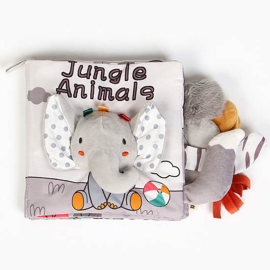 Книжка-шуршалка мягкая «Слоник Эли», Крошка Я   9879315