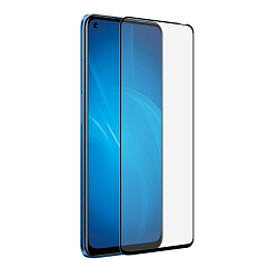 Противоударное стекло 5D ZIBELINO для Realme Narzo 30 черное