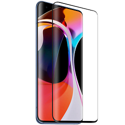 Противоударное стекло DF для Xiaomi Redmi Note 9T DF xiColor-83 (black)