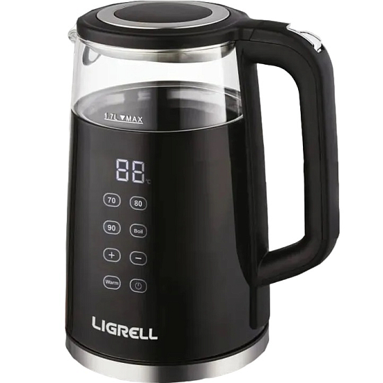 Чайник электрический LIGRELL LEK-1786GE Черный