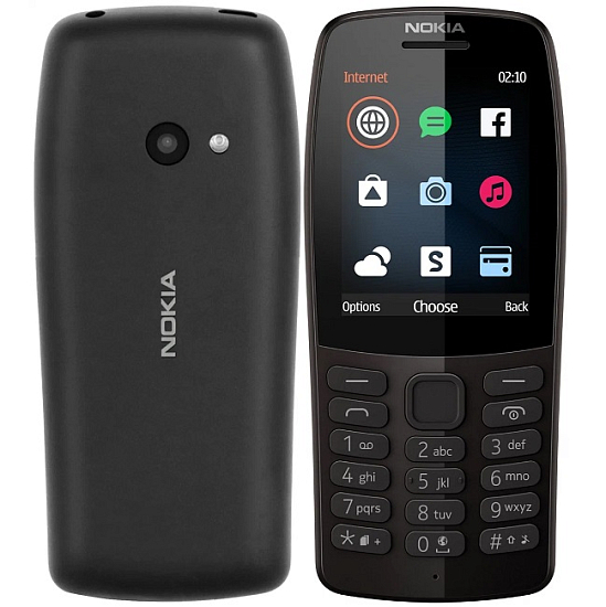 Телефон NOKIA 210 DS Black