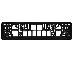 Держатель номерного знака еврокнижка черная   1309637