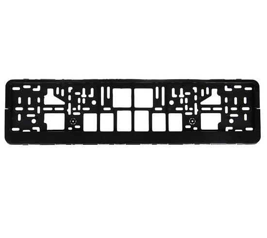 Держатель номерного знака еврокнижка черная   1309637