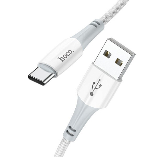 Кабель USB <--> Type-C  1.0м HOCO X70 Ferry, белый