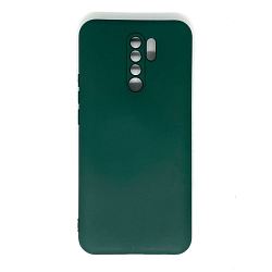 Силиконовый чехол NANO для Xiaomi Redmi 9 (Темно-зеленый)
