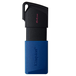 USB 64Gb Kingston DataTravele Exodia M чёрный/синий