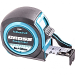Рулетка Komfortabel, 5 м х 25 мм GROSS, обрезиненный корпус// 32562