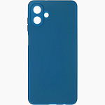 Задняя накладка ZIBELINO Soft Matte для Samsung Galaxy A07 4G (A075F) (синий) с микрофиброй