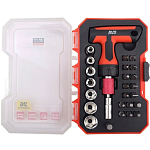 Отвертка реверсивная с насадками AVS ORS26 (26 предметов)