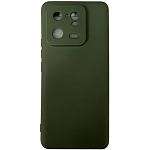 Задняя накладка SILICONE COVER для Xiaomi 13 Pro 5G №12 Темно-зеленый