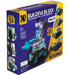 Конструктор на радиоуправлении K96132 Машины 5 в 1 в коробке