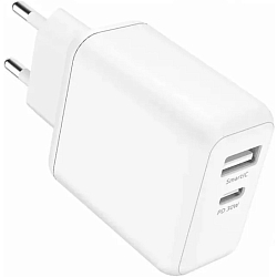 Сетевое ЗУ 1Type-C 3A OLMIO 30W белое (46358)