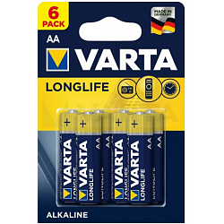 Элемент питания VARTA LR06 LONGLIFE BL-6