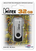 USB 32Gb Mirex Swivel Black (ecopack)