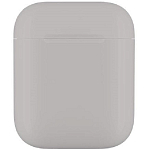 Пластиковый чехол STR Soft-Touch для AirPods пластиковый (серый)