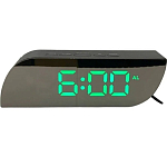 Часы электронные настольные NA-018 зелёные