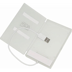 Внешний корпус SATA HDD/SSD AgeStar SUBCP1 пластик, белый