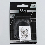 Головоломка металлическая «Раздели на части», мини, 2 × 2 см, МИКС