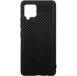 Силиконовый чехол NONAME для Samsung Galaxy A12 карбон TPU