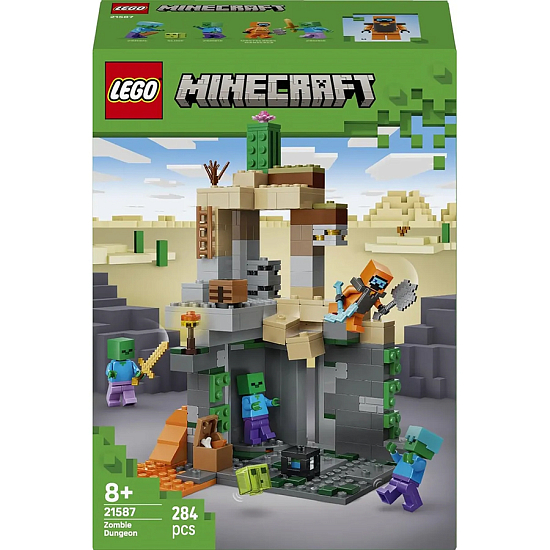 Конструктор LEGO Minecraft 21587 Подземелье зомби
