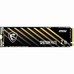 Накопитель SSD M.2 2Tb MSI SPATIUM M470 PRO Client SSD S78-440Q990-P83, PCIe Gen4x4 with NVMe,  3D TLC, R/ W 5000/ 4400