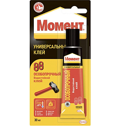 Клей МОМЕНТ 88 30мл универсальный особопрочный BL-1 (1/25) (1137990)