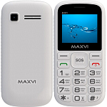 Телефон MAXVI B201 white