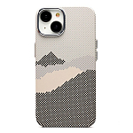 Задняя накладка Luxo Creative PC для iPhone 13/14 (125) (gray)