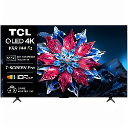 Телевизор TCL 85C655PRO (UHD/ QLED/ 144 Hz), 85"
